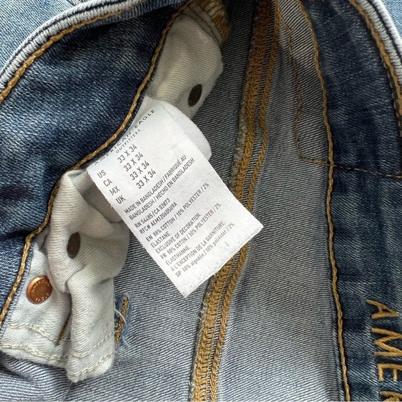 AE Men’s Flex Original Straight Jeans - Picture 7 of 8